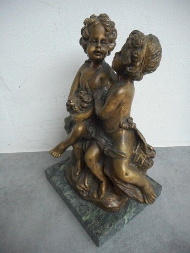 STATUE EN BRONZE AUGUSTE MOREAU