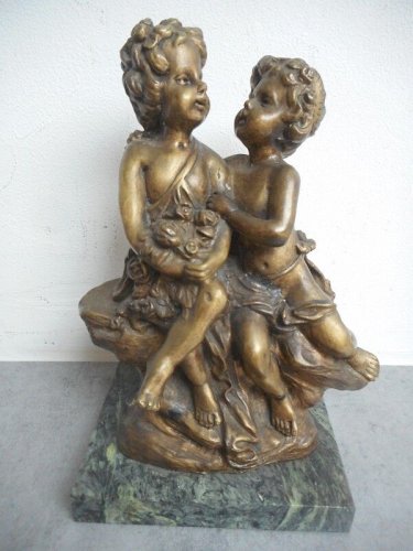 STATUE EN BRONZE AUGUSTE MOREAU