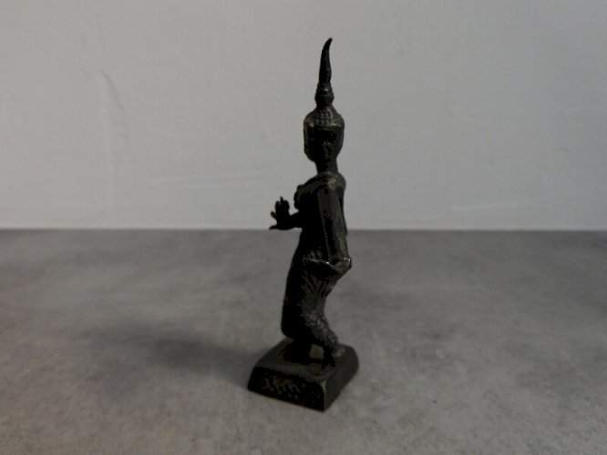 STATUE EN BRONZE DANSEUSE THAILANDAISE N° 16