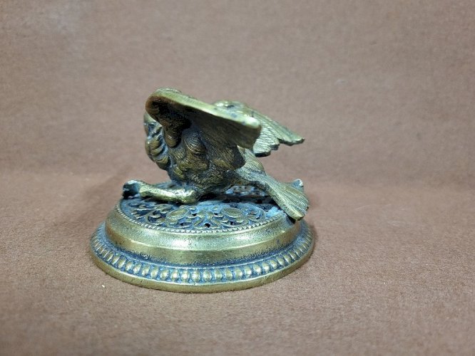 STATUE EN BRONZE OISEAU SIGNEE FILERIA