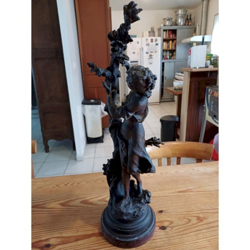 Statue régule de Mathurin Moreau