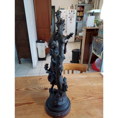 Statue régule de Mathurin Moreau