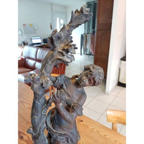 Statue régule de Mathurin Moreau