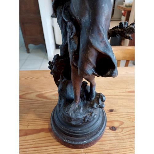 Statue régule de Mathurin Moreau