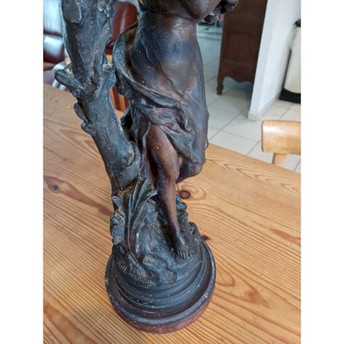 Statue régule de Mathurin Moreau