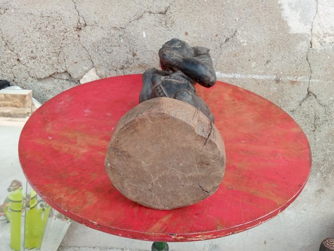 Statuette De Maternité Baoulé, République De Côte-d'Ivoire 