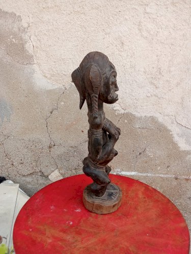 Statuette De Maternité Baoulé, République De Côte-d'Ivoire 