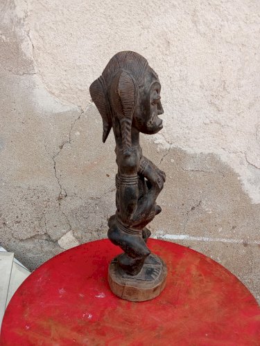 Statuette De Maternité Baoulé, République De Côte-d'Ivoire 