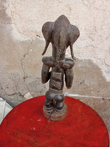 Statuette De Maternité Baoulé, République De Côte-d'Ivoire 