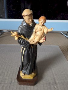 Statuette De ST ANTOINE .17 Cm Env.
