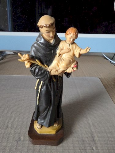 Statuette De ST ANTOINE .17 Cm Env.
