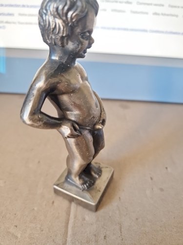 Statuette Manneken  – souvenir Bruxelles - 14 cm