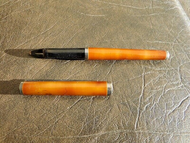 STYLO PLUME DUPONT EN ARGENT 925 LAQUE DE CHINE