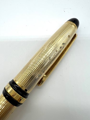 Stylo plume vintage Iridium Point Germany plaqué or style Montblanc