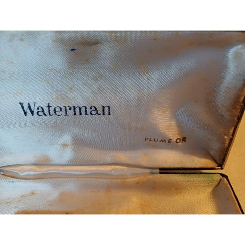 Stylo Waterman Plume Or