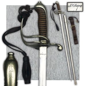 Sublime FRENCH INFANTRY OFFICER'S SWORD 1882 '' MEYER '' + Original WW1 Monogram