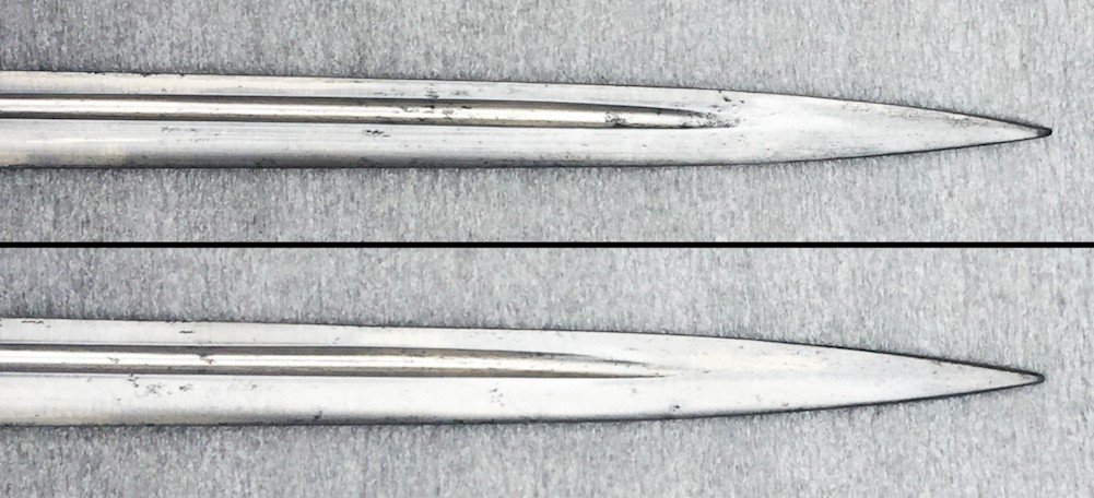 Sublime SABRE D'OFFICIER D'INFATERIE FRANCAISE 1882 '' MEYER '' + Monogramme WW1 Original