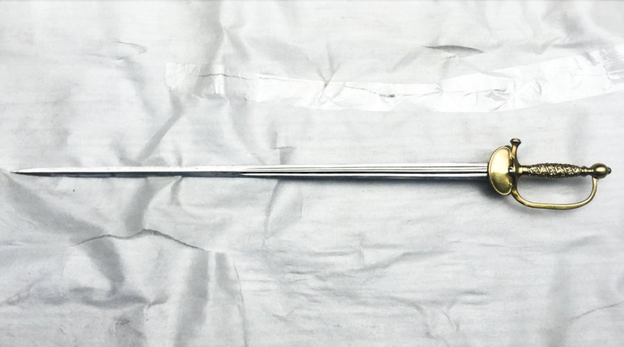 SUBLIME & TRES BELLE EPEE / SABRE DE LA GENDARMERIE FRANCAISE, KLINGENTHAL, XIX, ORIGINAL