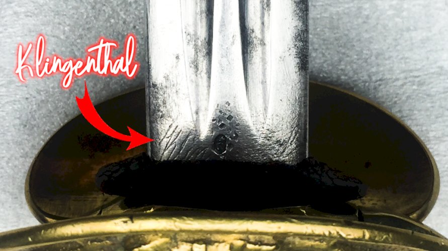 SUBLIME & TRES BELLE EPEE / SABRE DE LA GENDARMERIE FRANCAISE, KLINGENTHAL, XIX, ORIGINAL