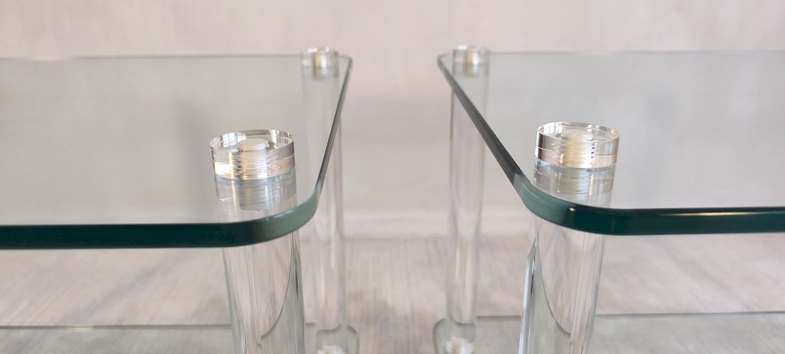 Sublimes tables d’appoint, bouts de canapé, table de chevets, tables basses Marais International en état neuf