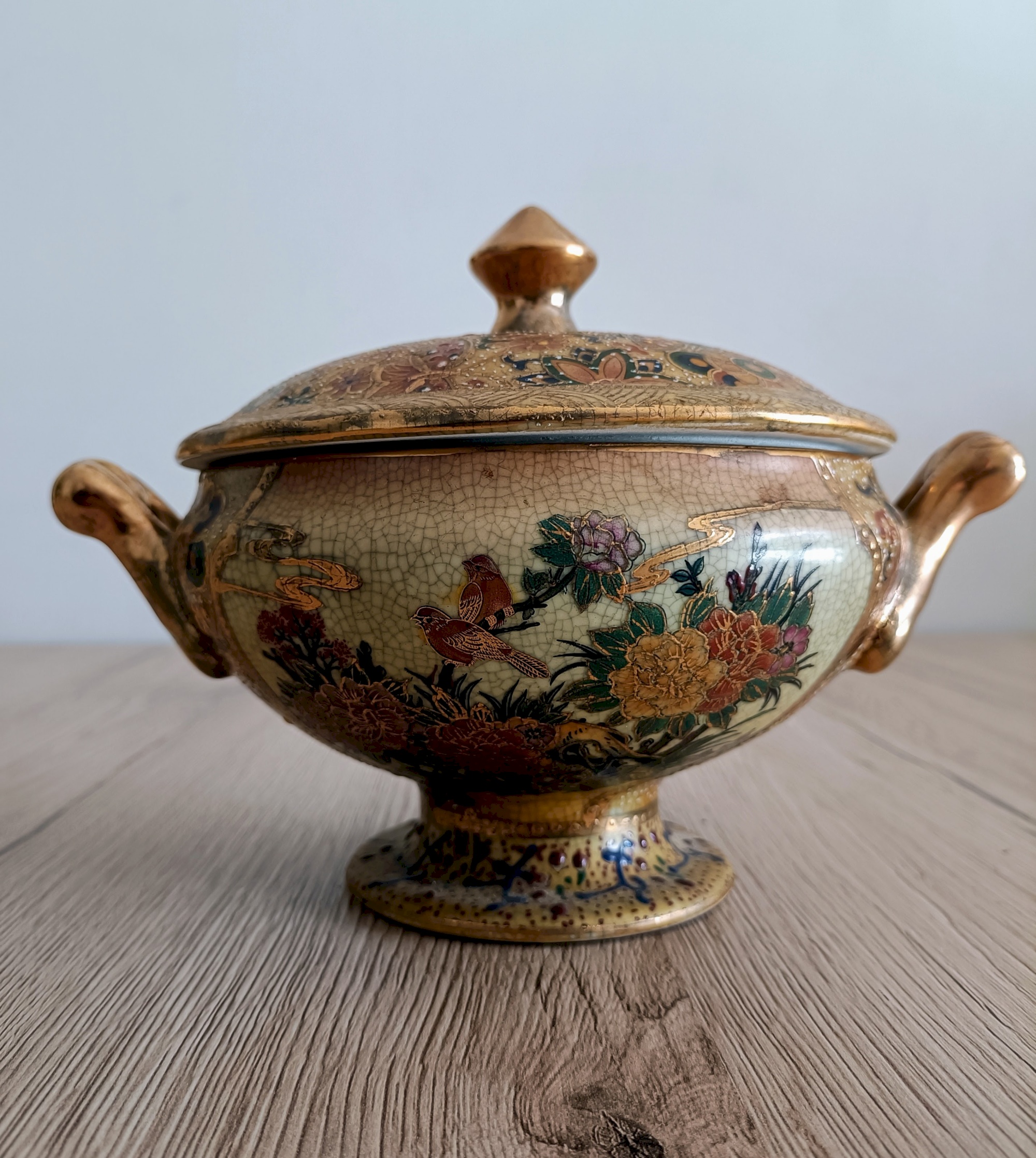 Bonbonnière / Sucrier en verre - Instant d'hier
