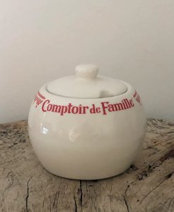 Sucrier boule Comptoir de Famille
