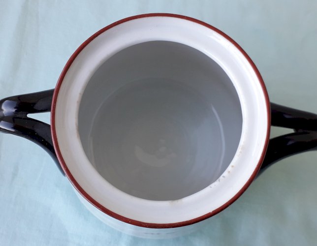 Sucrier en porcelaine