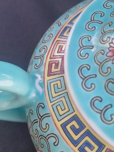 Sucrier porcelaine chinoise 