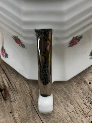 Sucrier vintage en porcelaine Limosa