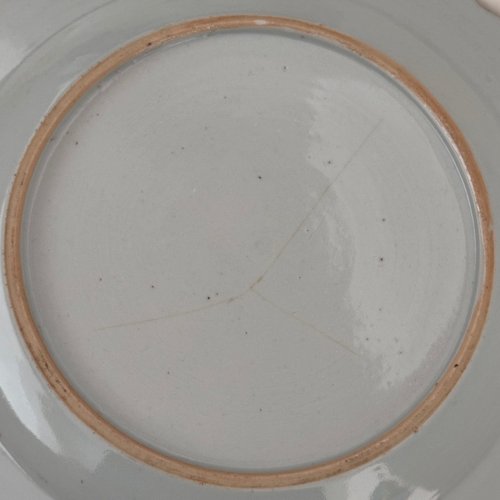 Suite de 4 assiettes en porcelaine Compagnie des Indes XVIIIe M4024