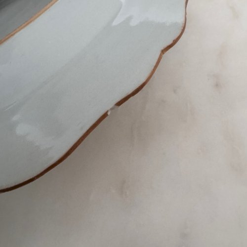 Suite de 4 assiettes en porcelaine Compagnie des Indes XVIIIe M4024