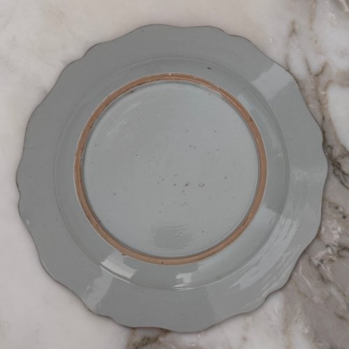 Suite de 4 assiettes en porcelaine Compagnie des Indes XVIIIe M4024