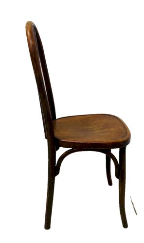 Suite de six chaises en bois courbé XX siècle