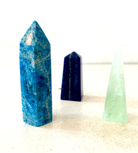 Suite de trois obélisque de couleur XX siècle