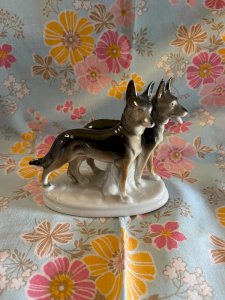 Subject porcelain dog Germany
