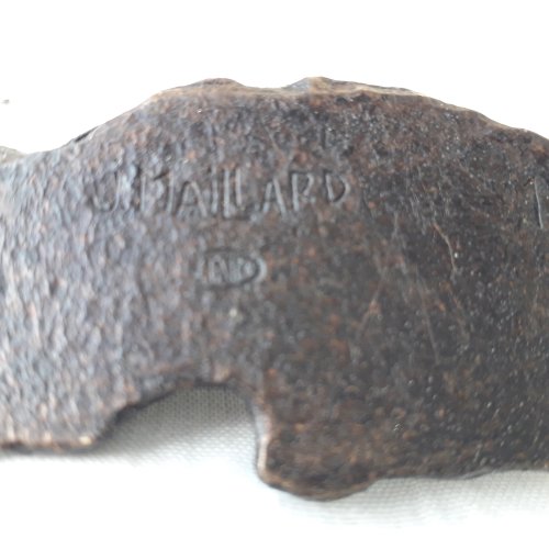 Sujet sanglier étain Jean Maillard