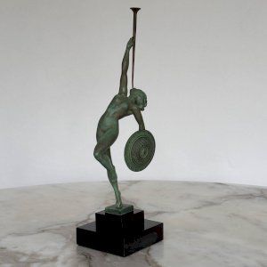 Subject sculpture Jericho by Guerbe Le Faguays Max Le Verrier 1930 M4014