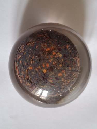 Sulfure boule presse-papiers moderne parfait état