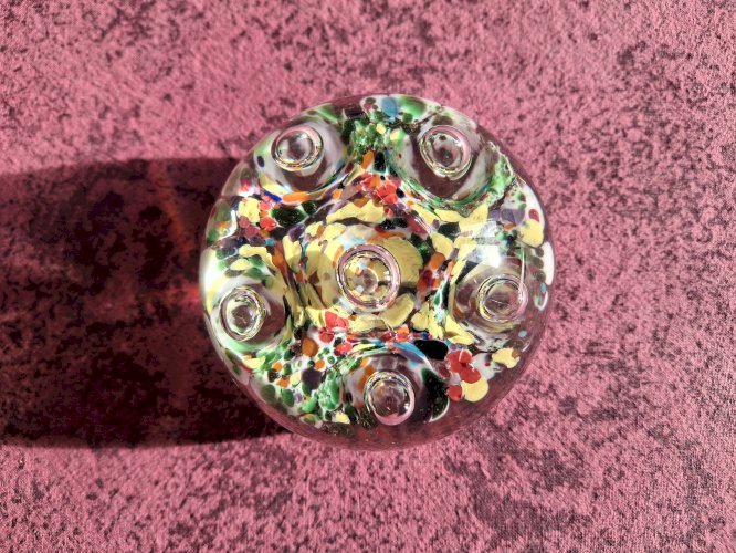 Sulfure boule presse-papiers XIXè siècle très bel état