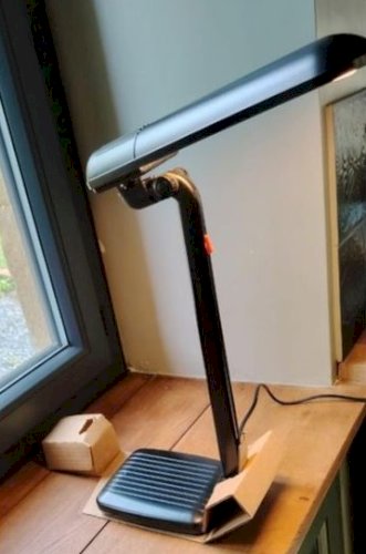 Superb "Senior" Desk Lamp by Lival (Finland) - 1970s - MINT CONDITION / NOS (New Old Stock)