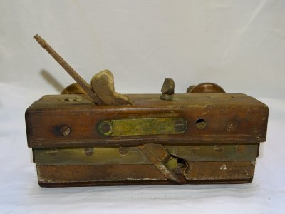 SUPERB ANCIENT RABOT BOUVET PLANE WITH GROOVER FOUGERE & FILS ANGOULEME ANTIQUE TOOL D