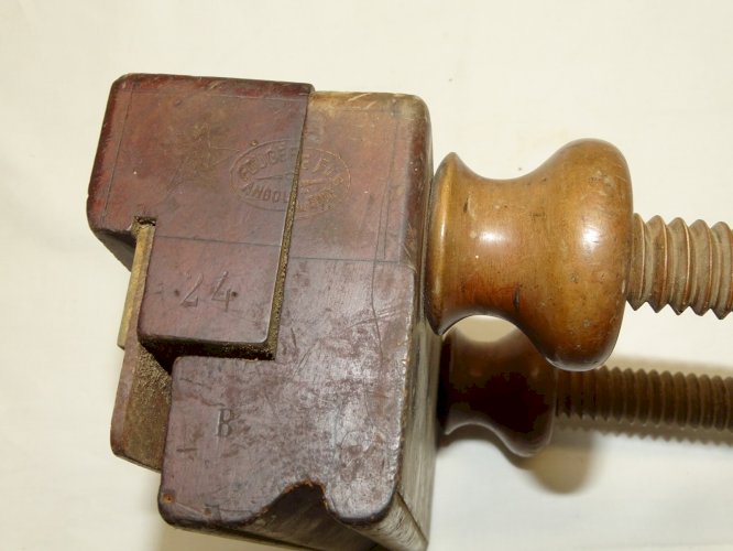 -SUPERBE ANCIEN RABOT BOUVET A RAINURER FOUGERE & FILS ANGOULEME OUTIL ANCIEN  D