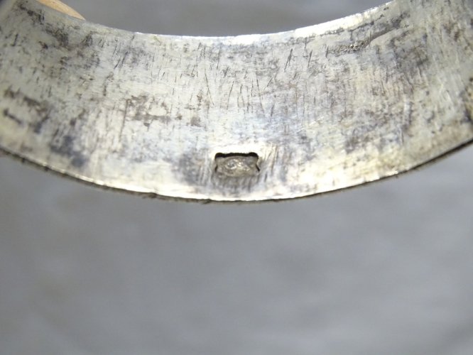 -SUPERBE BRACELET MANCHETTE ARGENT MAROC AFRIQUE du NORD BIJOU ANCIEN 115 g