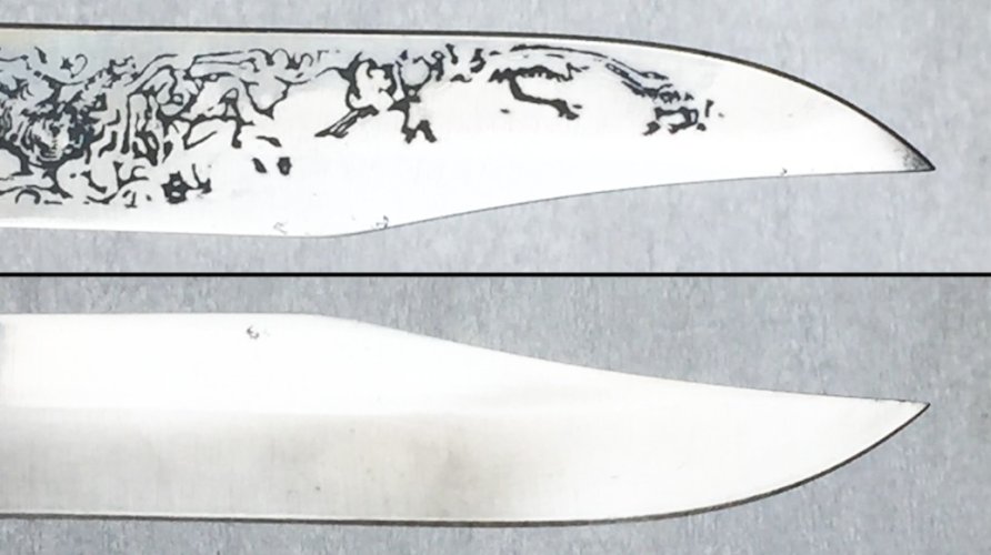 SUPERBE & GRAND COUTEAU / POIGNARD PLIANT LÉOPARD POST WW2 XX ORIGINAL