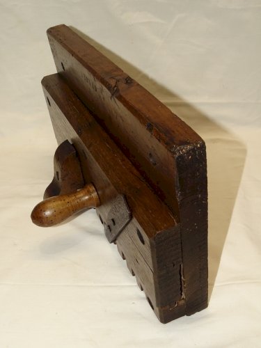 -SUPERBE GREFFOIR EN BOIS ANCIEN Gravé BIBARD à JARNAC COLLECTION OUTIL ANCIEN D