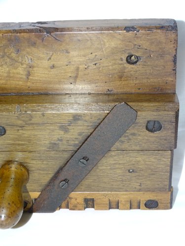 -SUPERBE GREFFOIR EN BOIS ANCIEN Gravé BIBARD à JARNAC COLLECTION OUTIL ANCIEN D