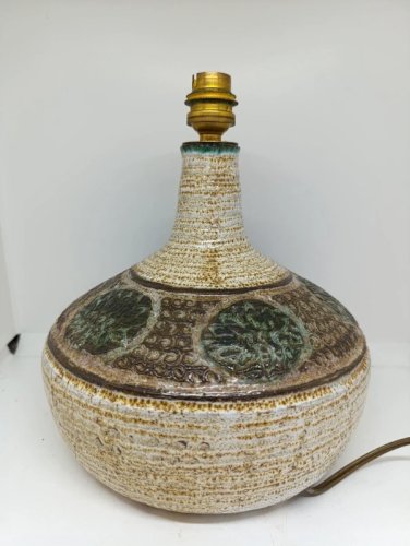 superbe lampe signée cardelle pour marcel giraud en bon etat