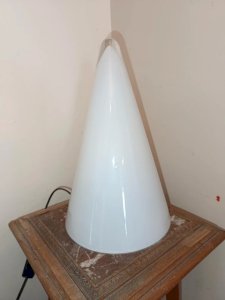 superb vintage Teepee lamp made by Sce in good condition