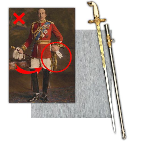 SUPERBE & LUXUEUSE ÉPÉE DE GÉNÉRAL ESPAGNOL TOLEDO DORURE XX ORIGINAL