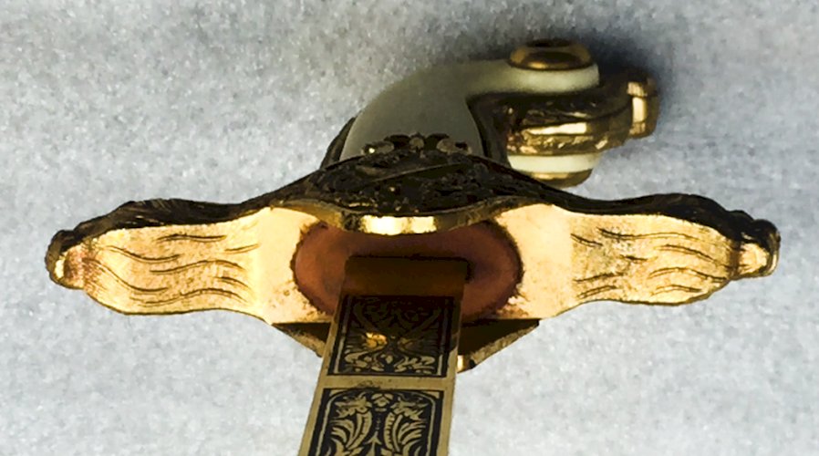 SUPERBE & LUXUEUSE ÉPÉE DE GÉNÉRAL ESPAGNOL TOLEDO DORURE XX ORIGINAL